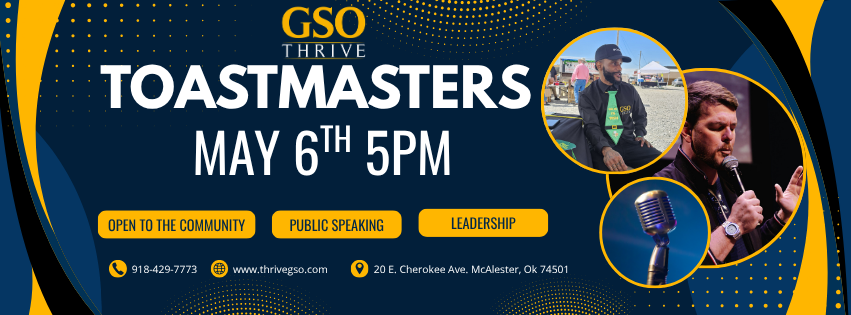 GSO Thrive & Toastmasters